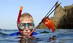 FiberGlass Spear Pole Grip Hawaiian Sling Scuba Diving